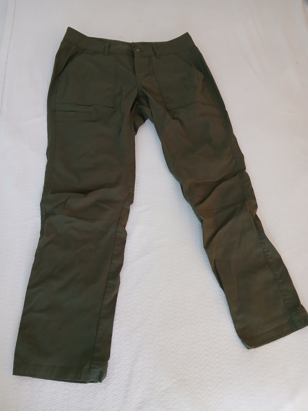 Mountain Hardwear Womens Olive Cargo Hiking Pant